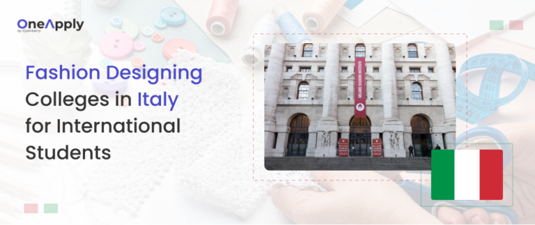 Fashion Designing Colleges in Italy for International Students